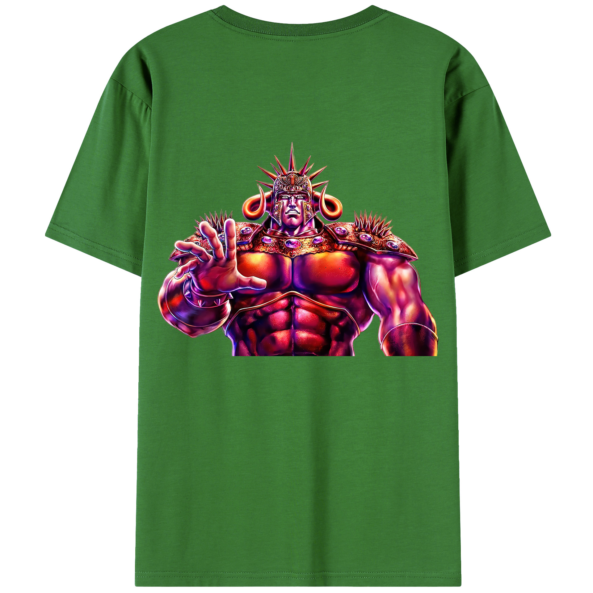 （画像用） 北斗の拳 Fist of the North Star レディース半袖Tシャツ(バックプリント)